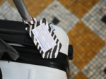 Luggage Tag zèbre