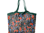 Pleated tote bag - Medium size kumquat party