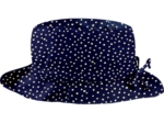 Rain hat adjustable-size T3 navy gold star