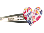 Heart hair-clips lianes printanieres