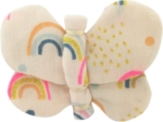 Butterfly hair clip rainbow