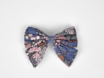 Bow tie hair slide monet lilas