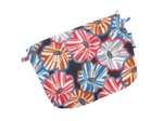 Tiny coton clutch bag anémones rayées