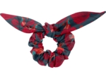 Bunny ear Scrunchie oiseau de noël