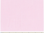 Coated fabric pink gingham