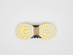 Noeud Anti-Glisse hair slide yellow stripes