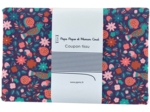 1 m fabric coupon huppette fleurie