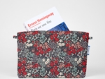 Coton clutch bag jardin d'aurore
