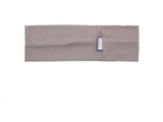 Stretch jersey headband  triangle gris cuivré