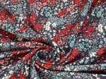 Jersey fabric jardin d'aurore