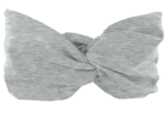 Jersey Crossed Headband Child gris chiné a8