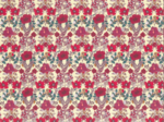 Cotton fabric poppy