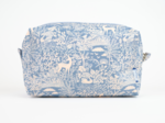 Rectangular toiletry bag toile de biche
