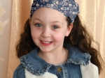 Headscarf headband- child size parade royale