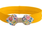 Jersey knit baby headband mille et une fleurs