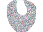 bandana bib pastel fleuri