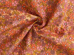 Cotton fabric ex2568 coral flower